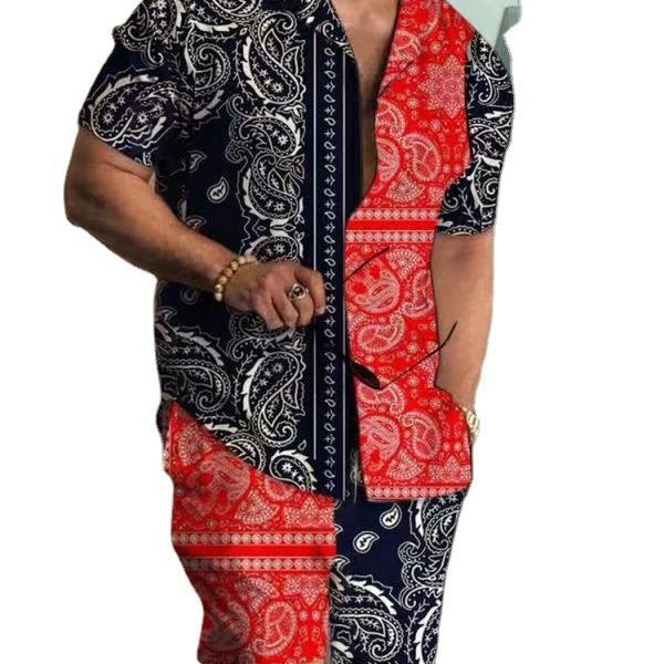 Shirt and shorts set, polo shirt