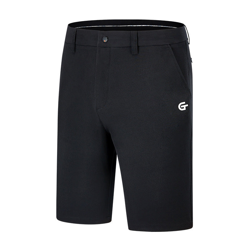 Men's Breathable Golf Shorts Straight Leg Pants