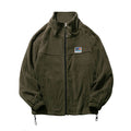 Men's Fleece Stand Collar Casual Jacket