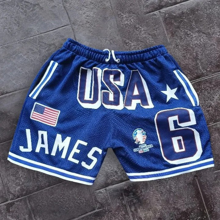 Casual and versatile mesh summer shorts