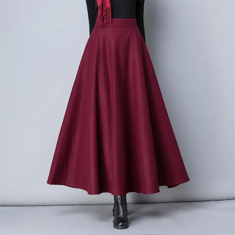 Women's Wool Skirt