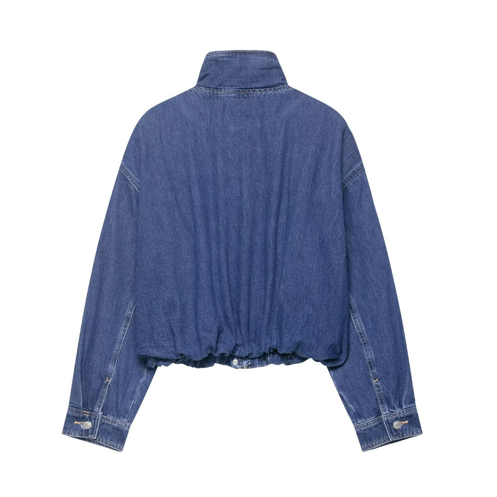 Stylish and elegant women's denim jacket