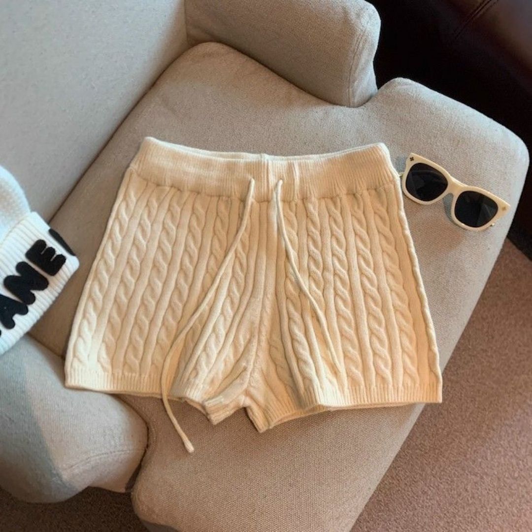 Knitted Casual Shorts