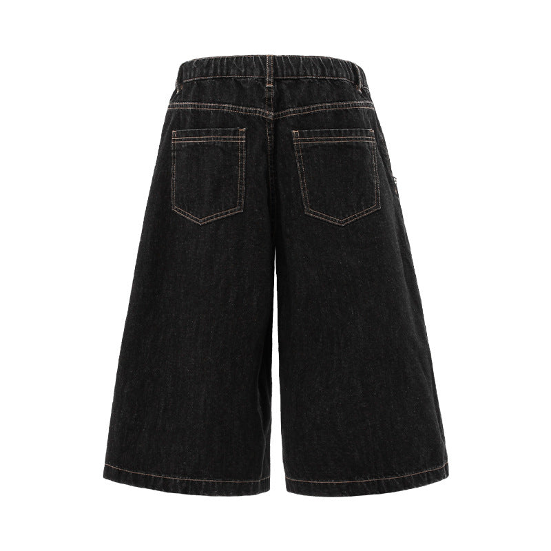Cropped Loose Jeans