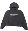 Slogan Print Hooded Sweatshirt