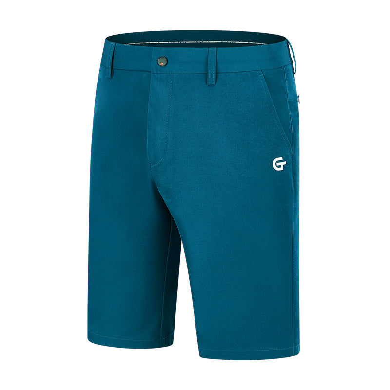 Men's Breathable Golf Shorts Straight Leg Pants