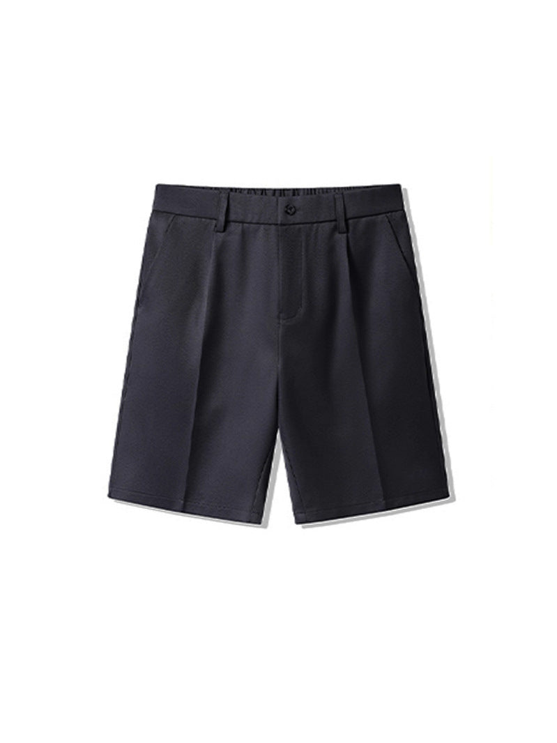 Men's Suit Shorts Comfortable Draped Trousers