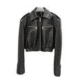 PU Leather Coat