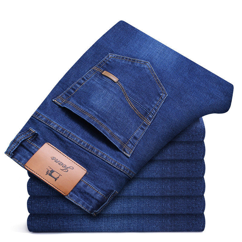 Men's stretch business jeans