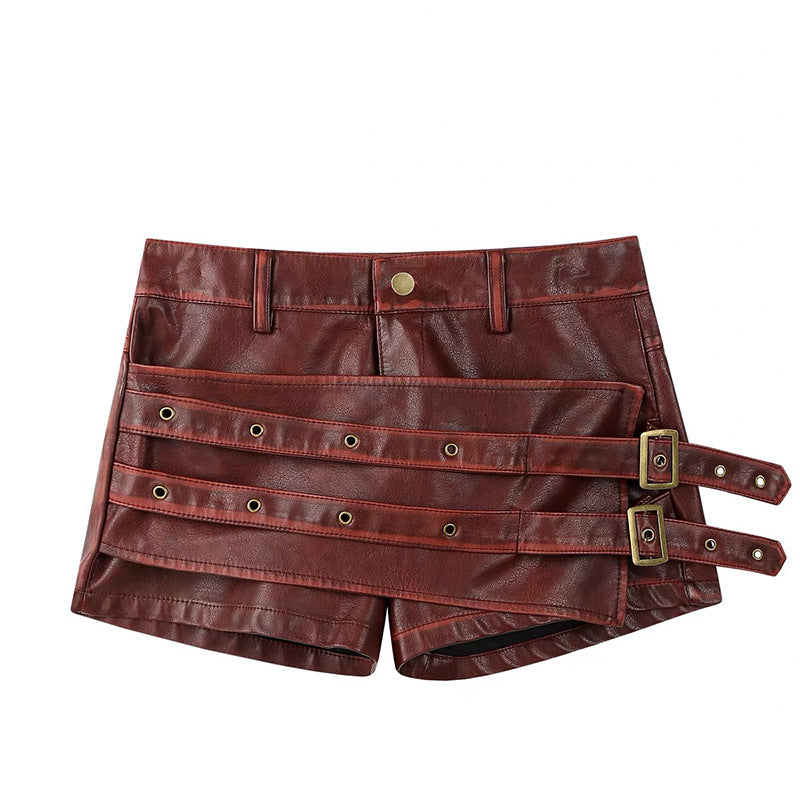 Leather skirt