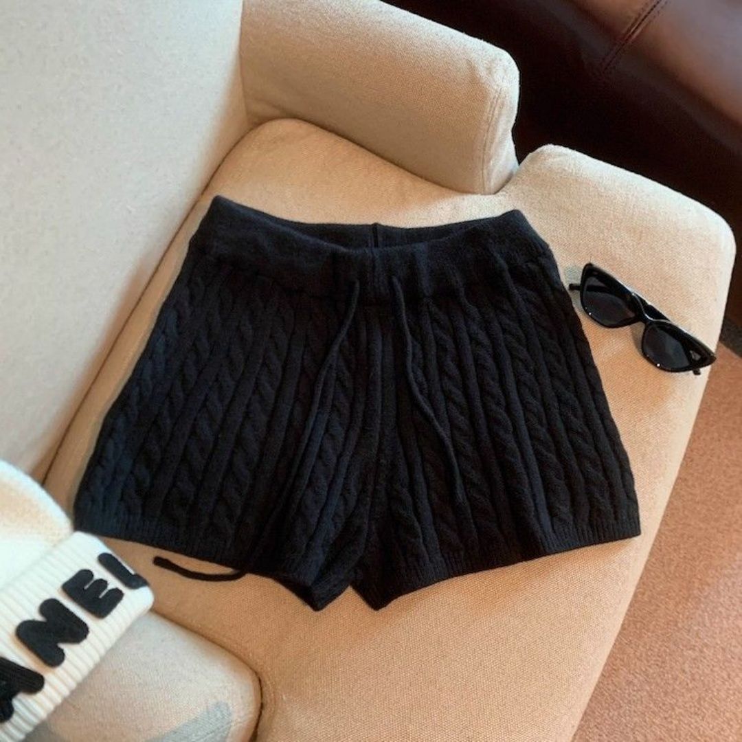 Knitted Casual Shorts