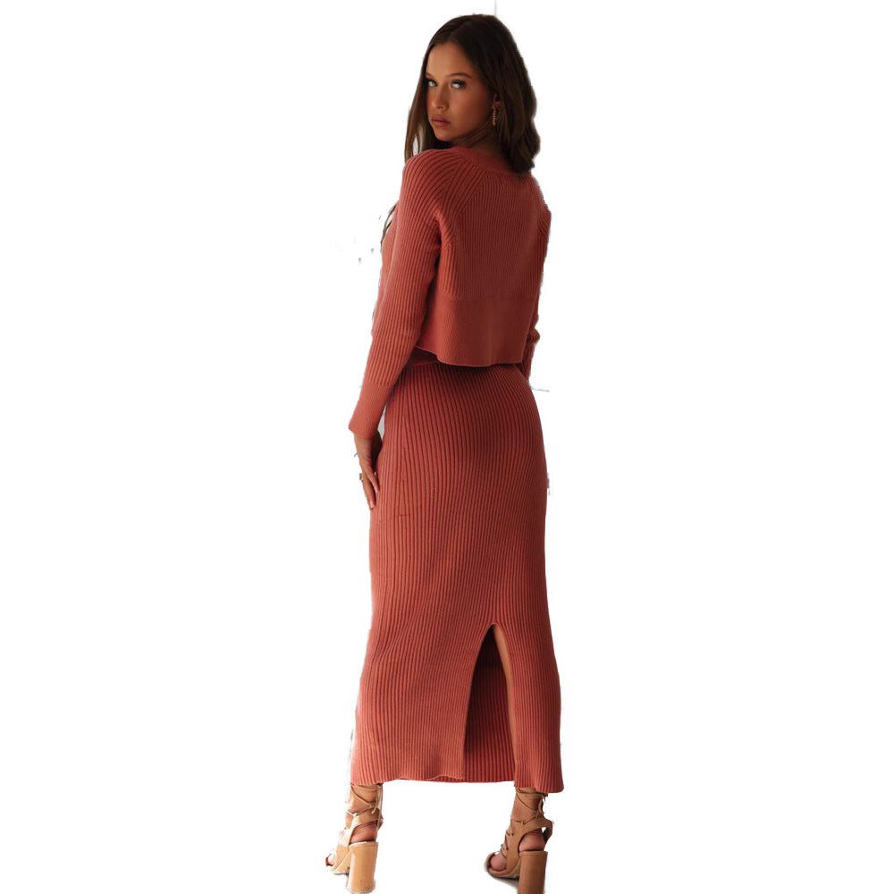 Sweater skirt set