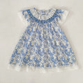 Girls' Floral Cotton Dress
