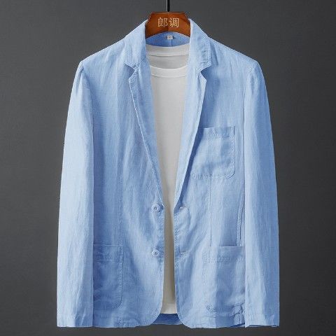 Men's Linen Suit Jacket