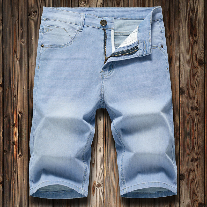 Men's denim shorts
