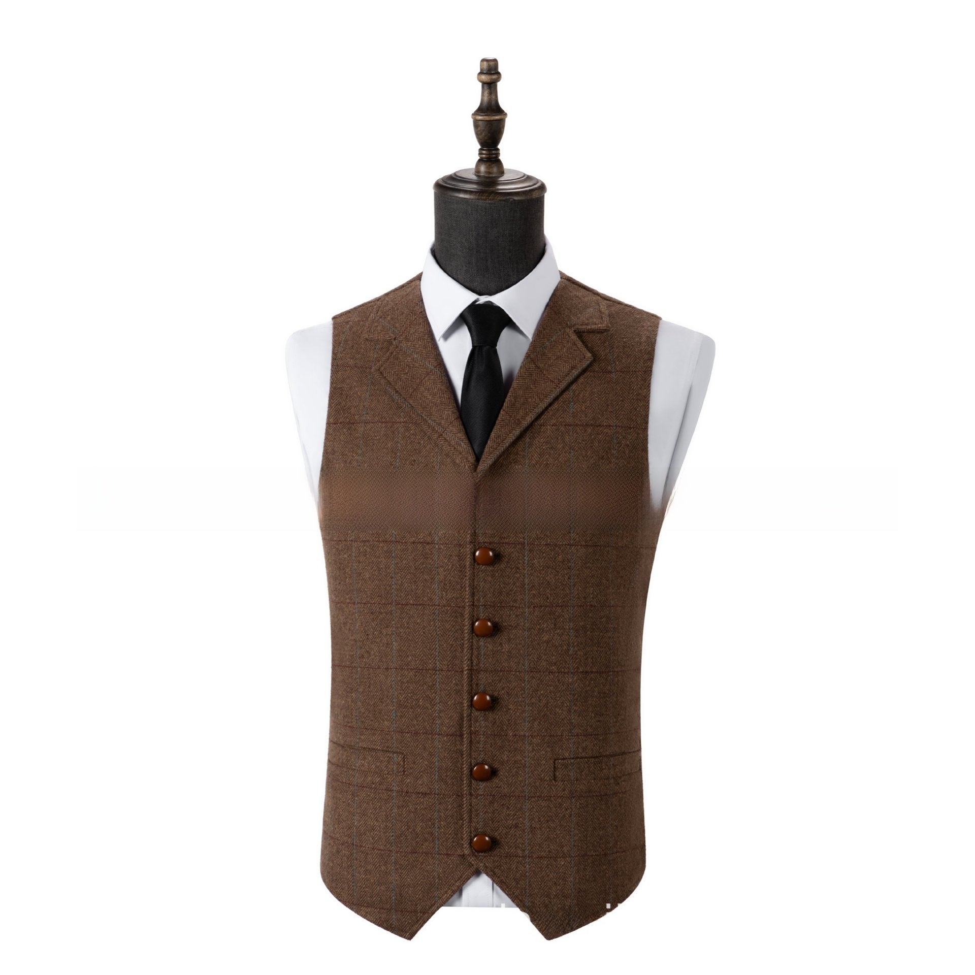Men's Slim Fit Vest for Formal and Casual Wear
