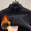 Men's Stand Collar Fleece Jacket