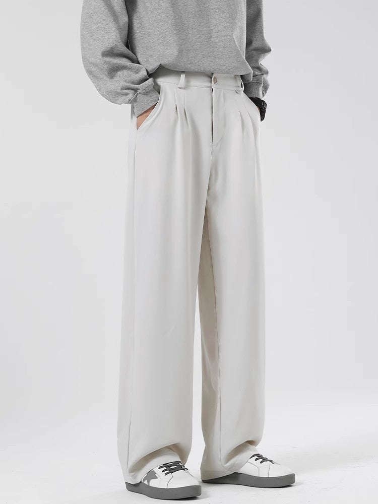 Men's Casual Loose Fit Dress Pants