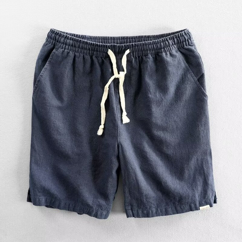 Summer lightweight linen shorts