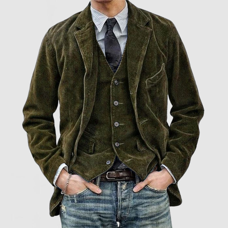 Corduroy Jacket Vest
