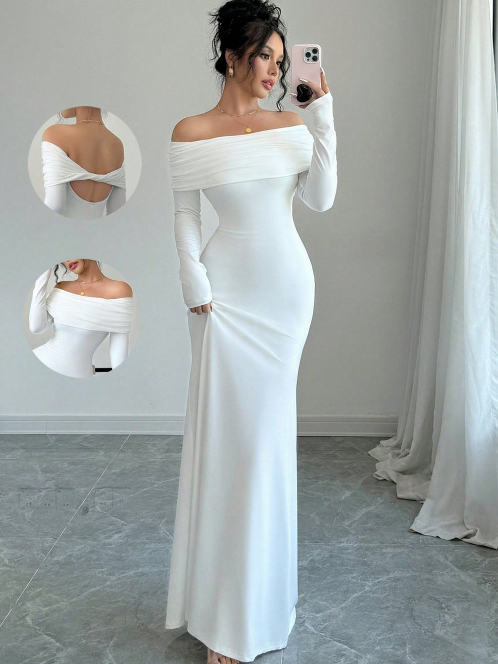 Women's tight-fitting dress