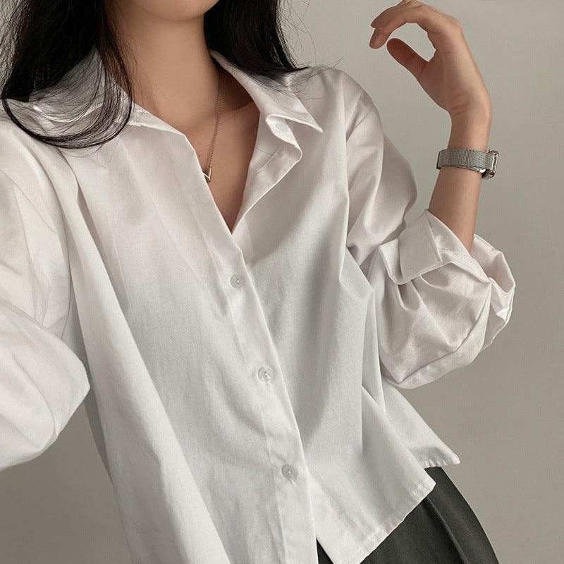 Stylish and versatile collared shirt for women