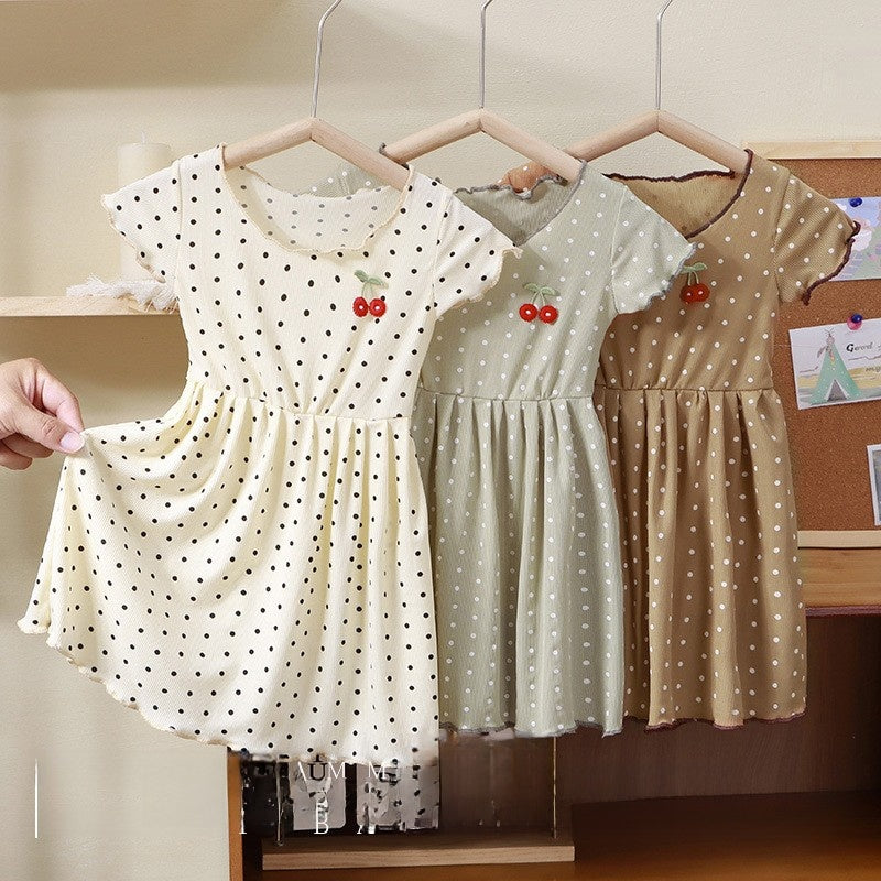 Girls' Dresses, Kidsren's Ice Silk Skirts