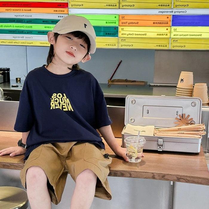 Boys' Cotton Short Sleeve T-Shirt