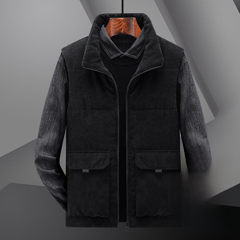 Men's corduroy vest