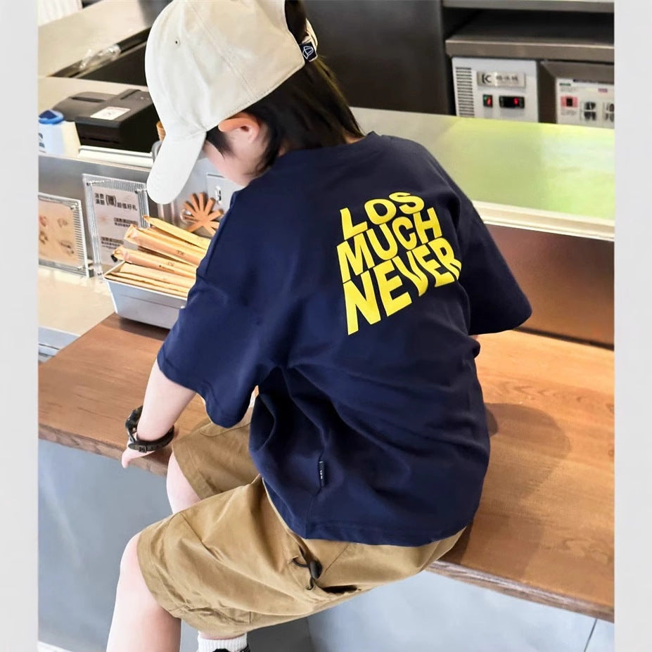 Boys' Cotton Short Sleeve T-Shirt