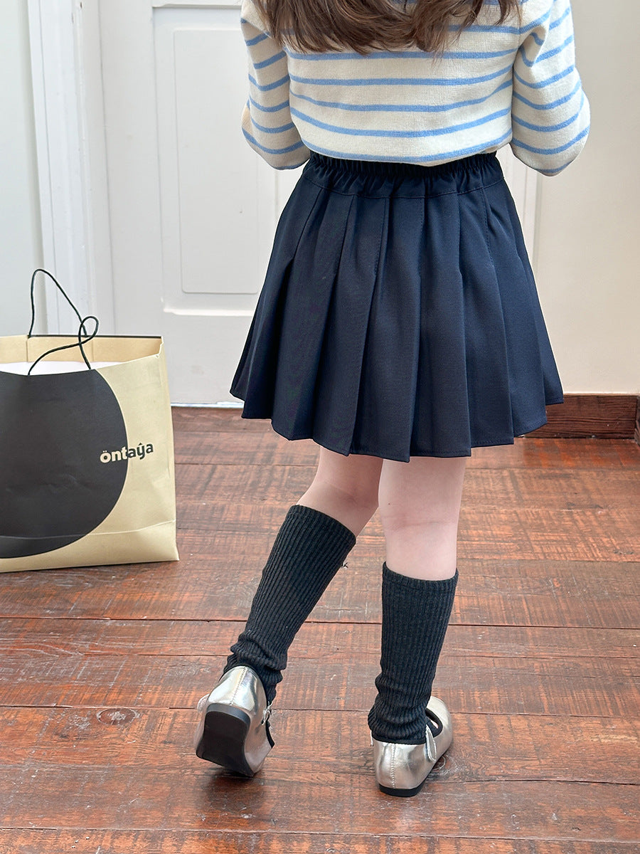 Girls' Pleated Skirt