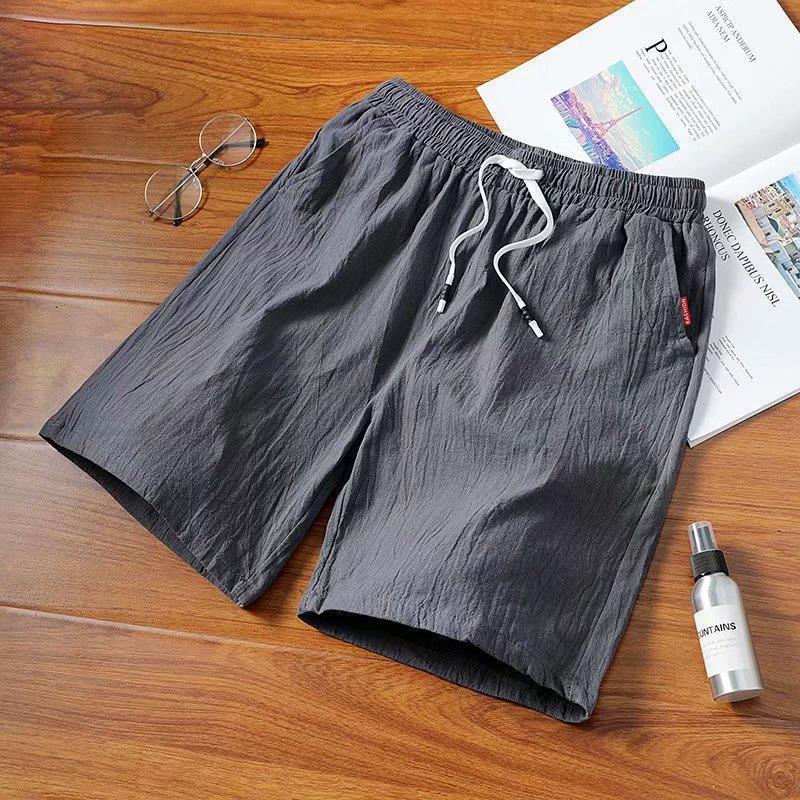 Men's Cotton Linen Casual Summer Shorts