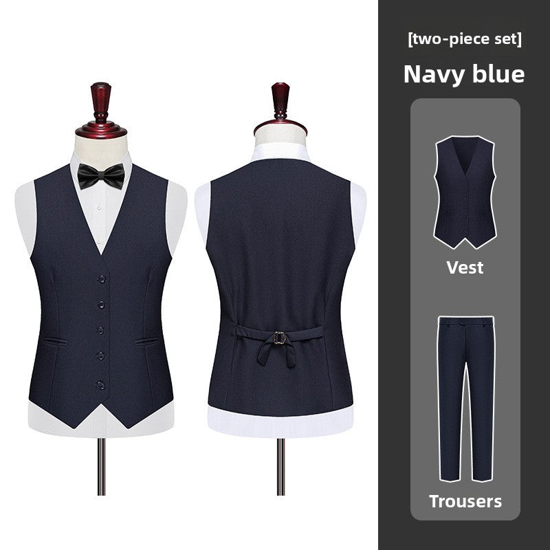 Suit Vest Men's Work Clothes Suit