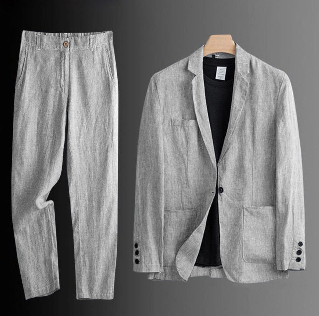 Men's Linen suit set