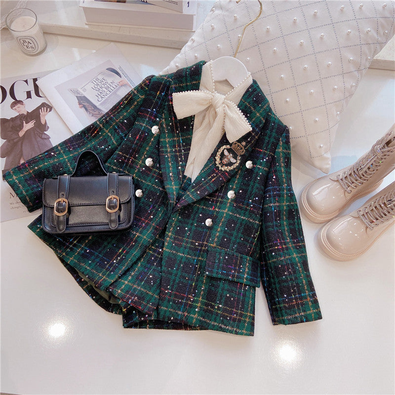 Childrens School Style Blazer and Shorts