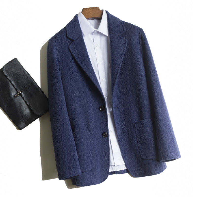 Men's New Double-Sided Cashmere Coat