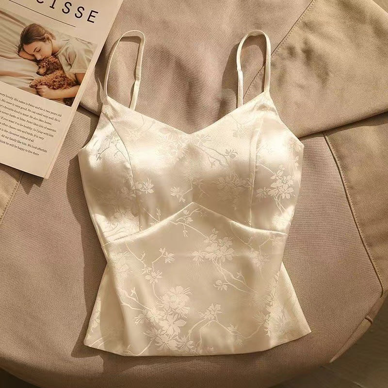 Jacquard satin bandeau