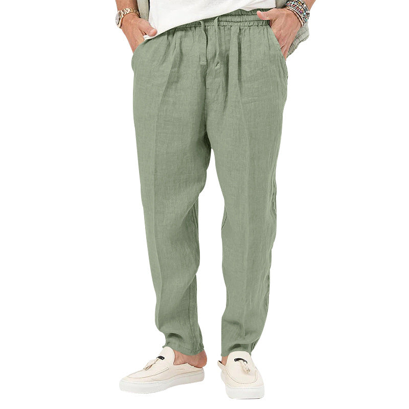 Men linen trousers
