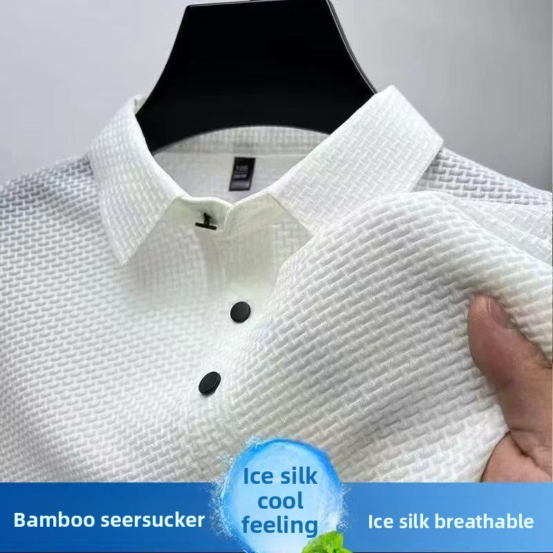 Men's Ice Silk Polo Shirt