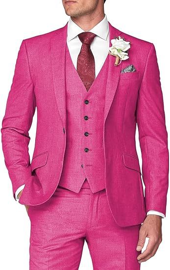 Men's Formal Three-Piece Suit
