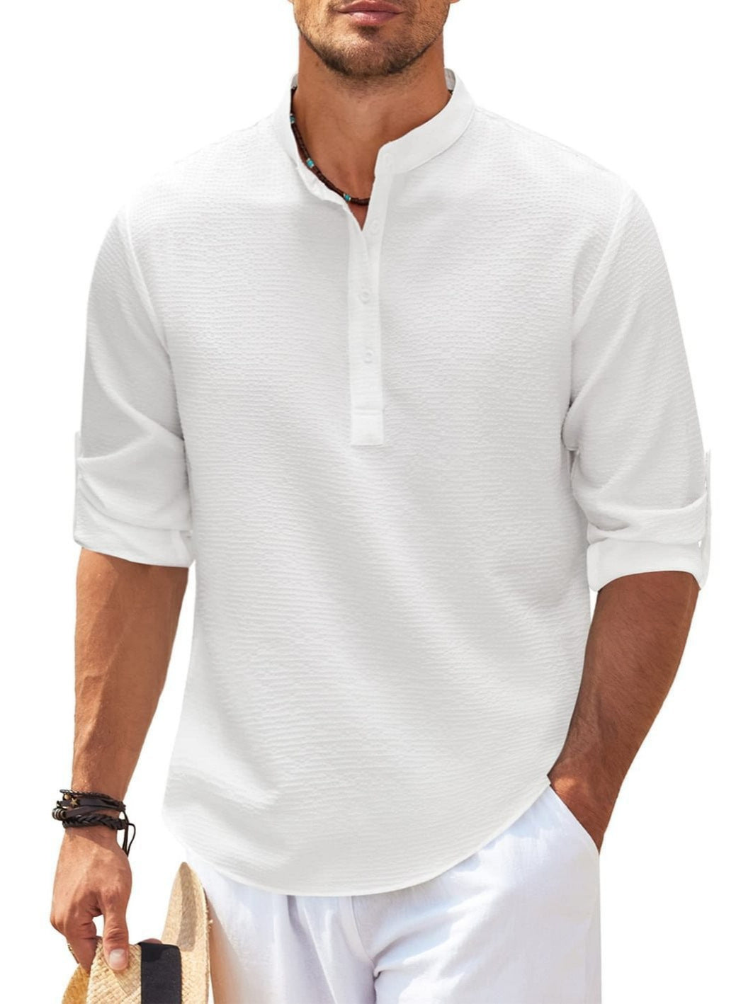 Men's leisure shirt