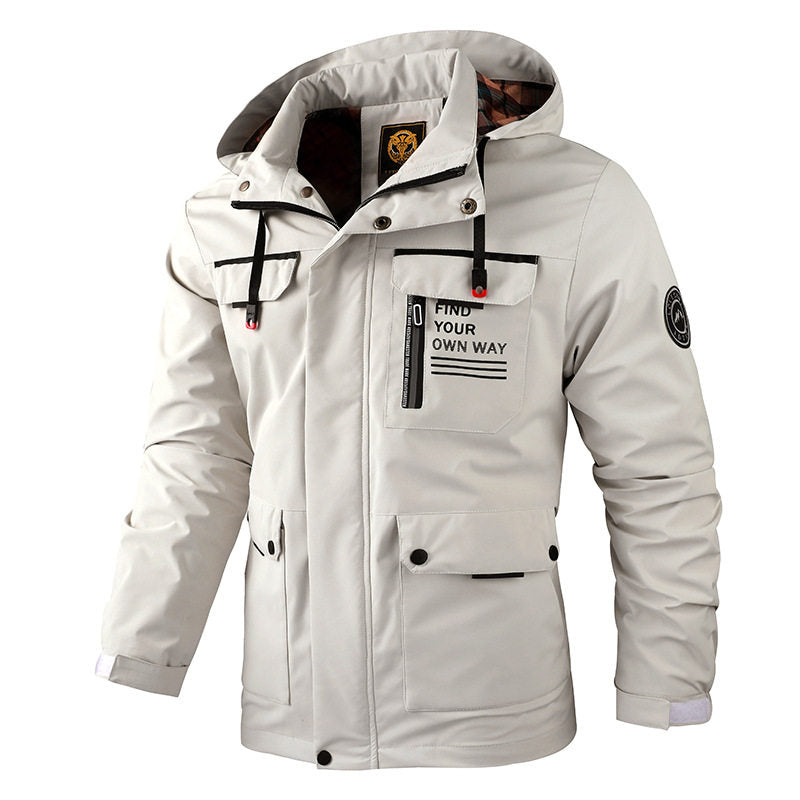 Men's Hooded Parka Jacket