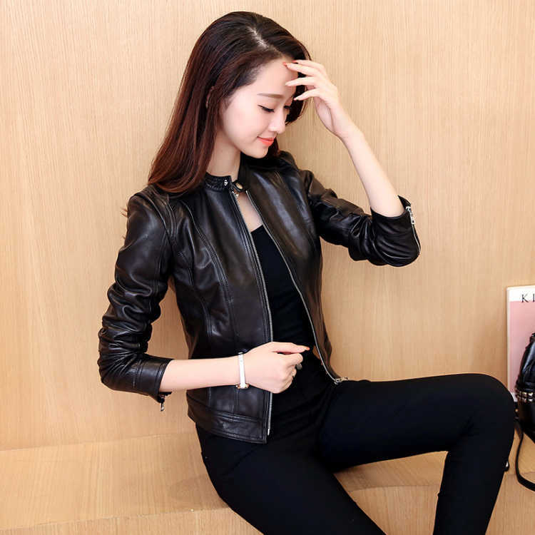 Women's leather Jacket