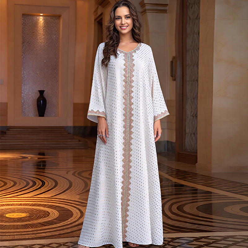 Long robe Muslim dress