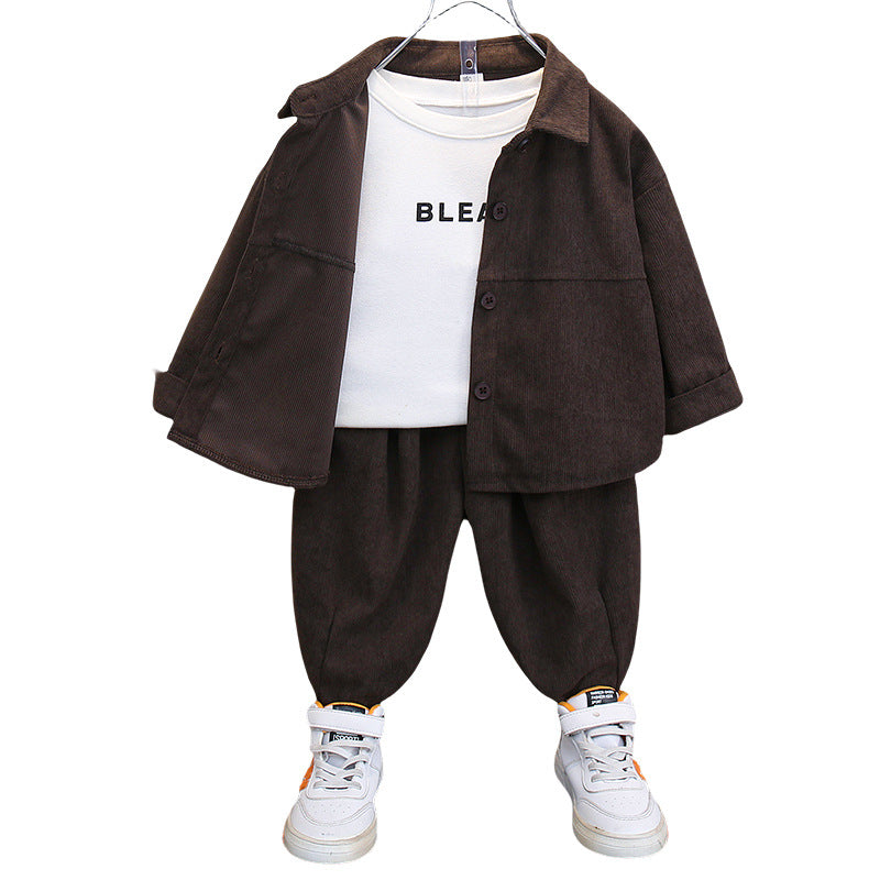 Corduroy Casual Set