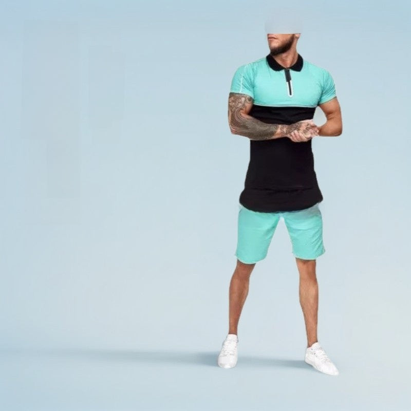 Men's Summer Polo Shirt suit