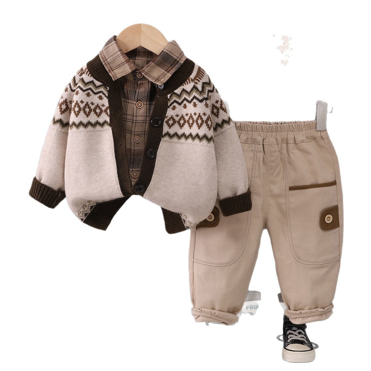 Boys' Knitted Suit