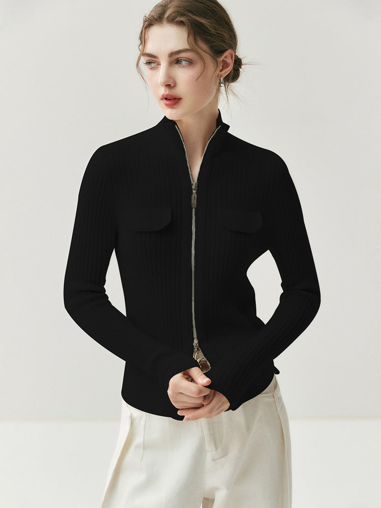Women's Pure Cashmere Knitted Cardigan
