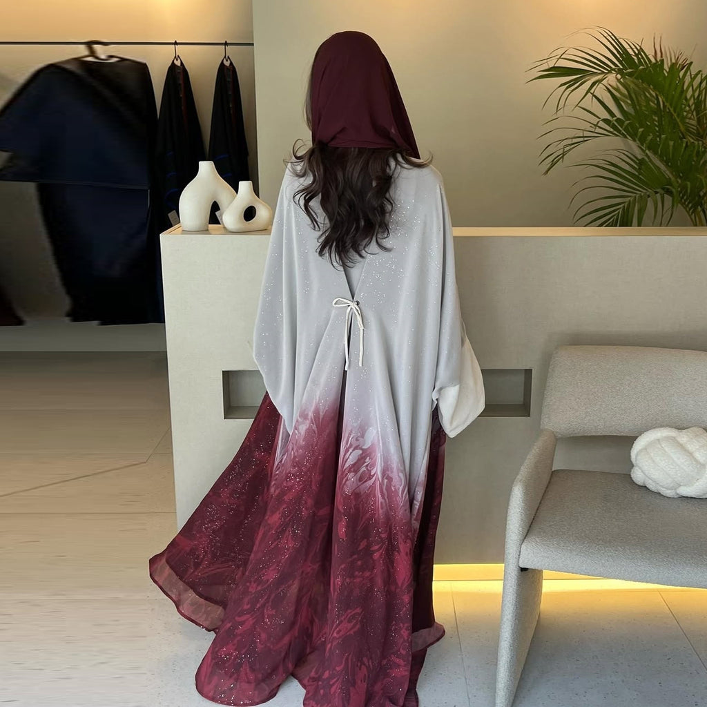 Long robe cardigan