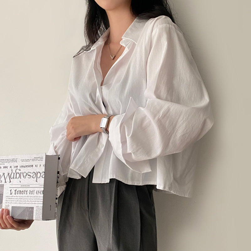 Stylish and versatile collared shirt for women